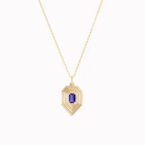 Amethyst Revival Teardrop Necklace