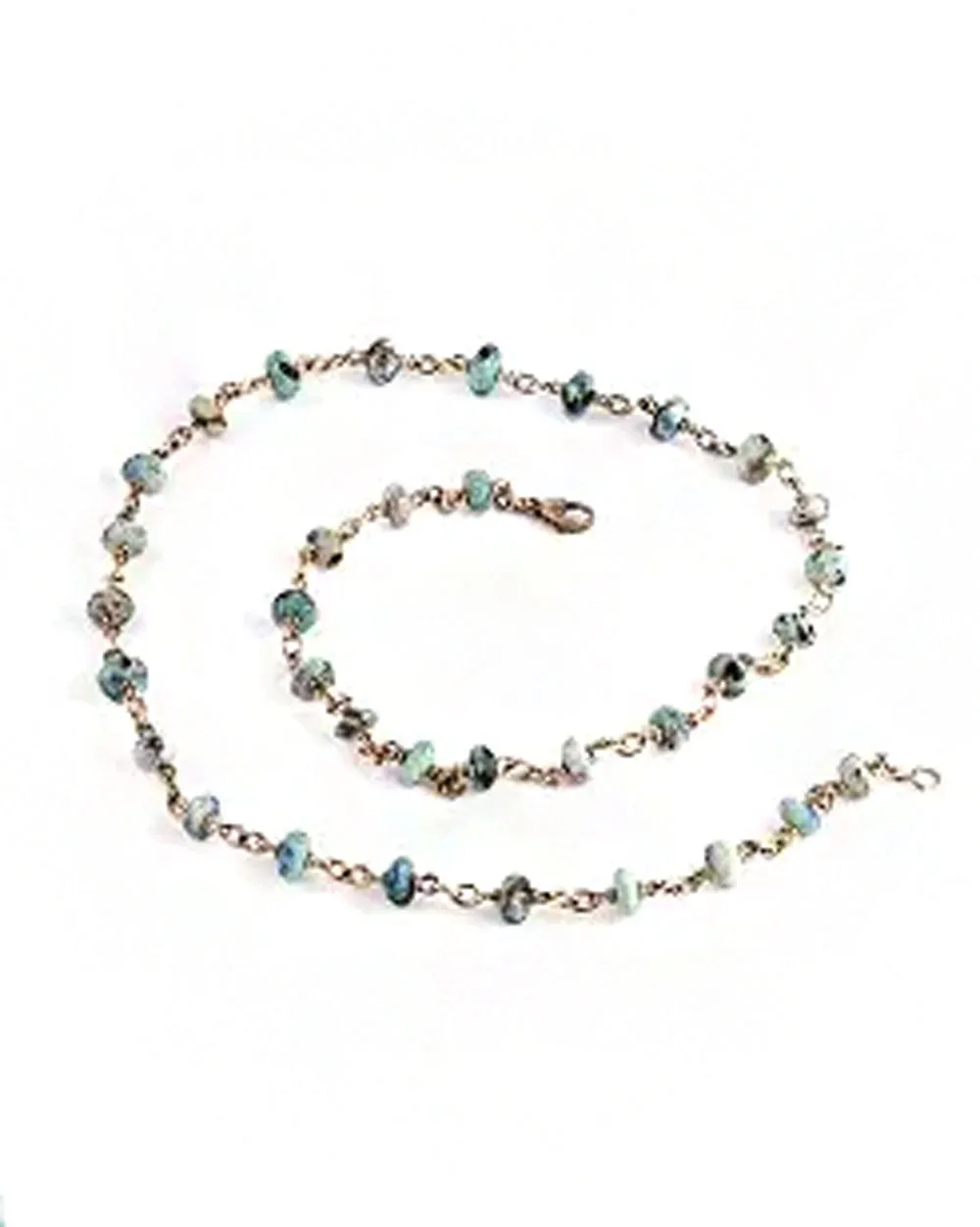 Azurite Beaded Necklace