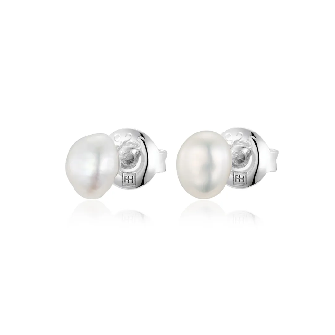 Baroque Pearl Studs