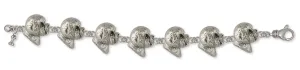 Bichon Frise Bracelet Jewelry Sterling Silver Handmade Dog Bracelet BF23-BR