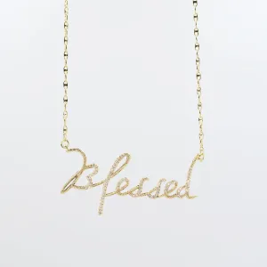 Blessed 14K Gold-Plated Necklace