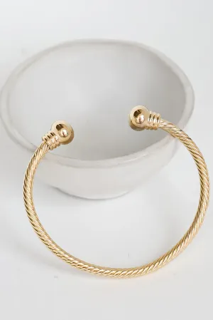 Brynne Gold Cuff Bracelet