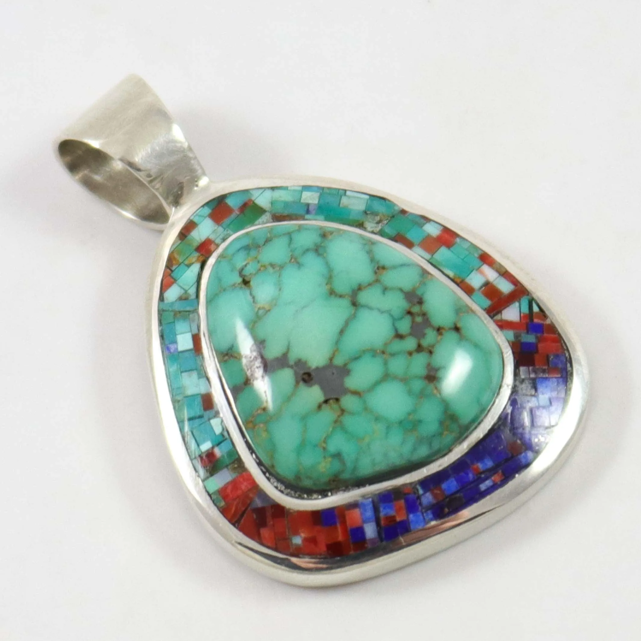 Carico Lake Micro Inlay Pendant