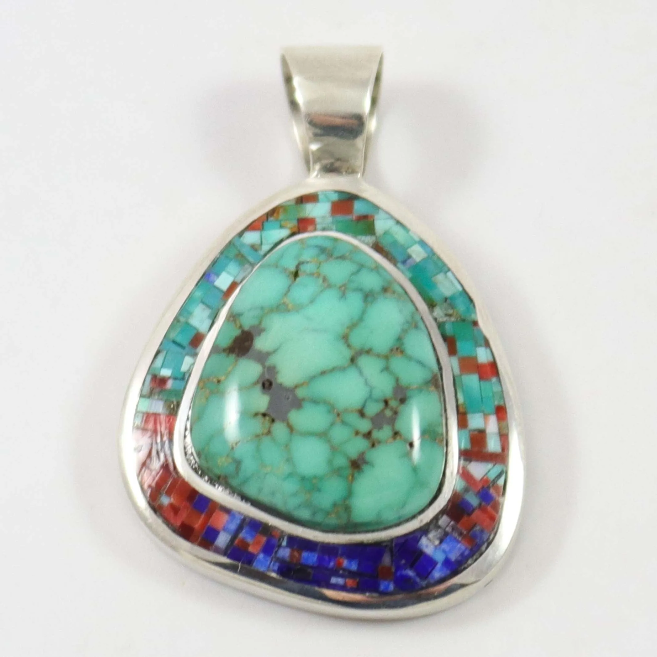 Carico Lake Micro Inlay Pendant