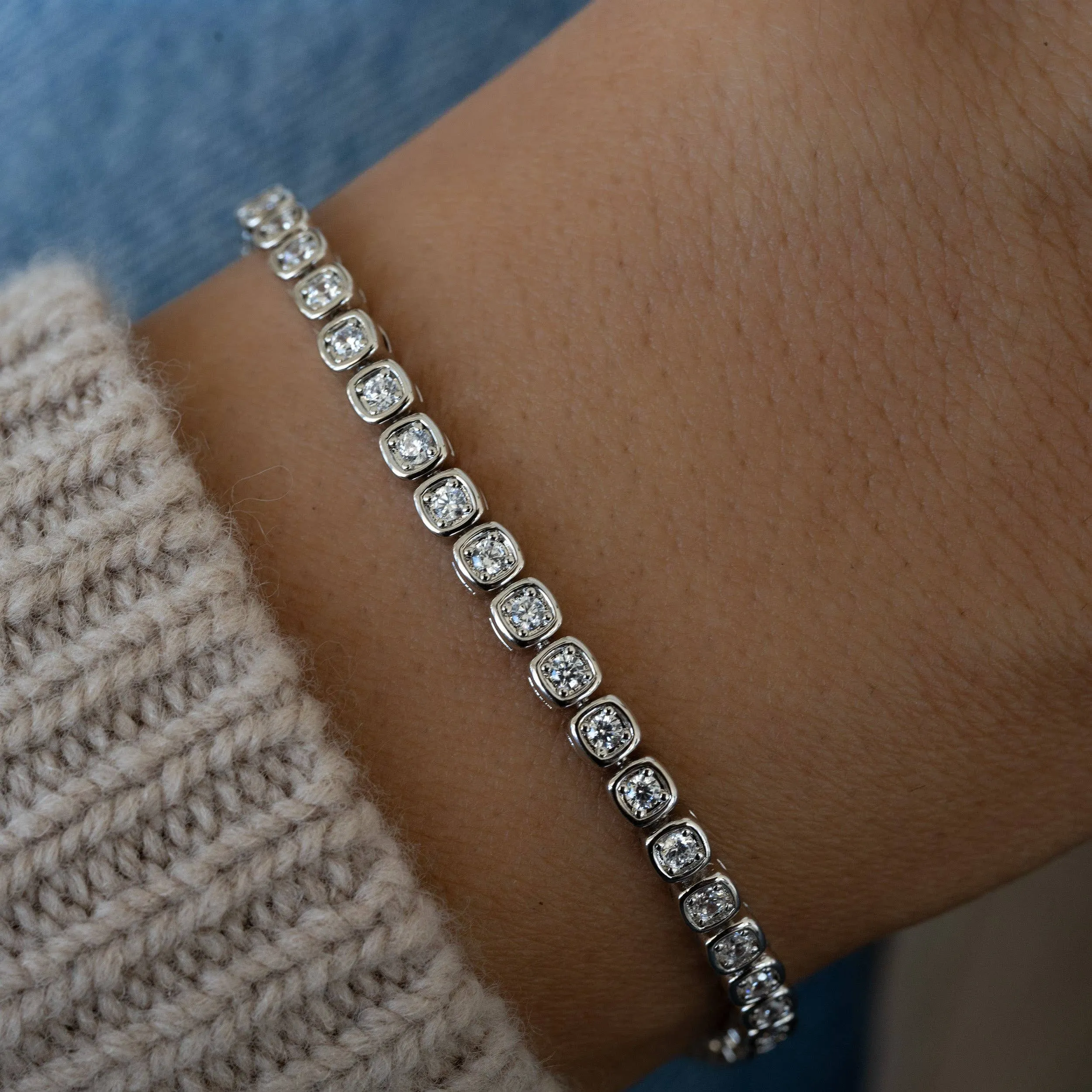 Chloe Tennis Bracelet