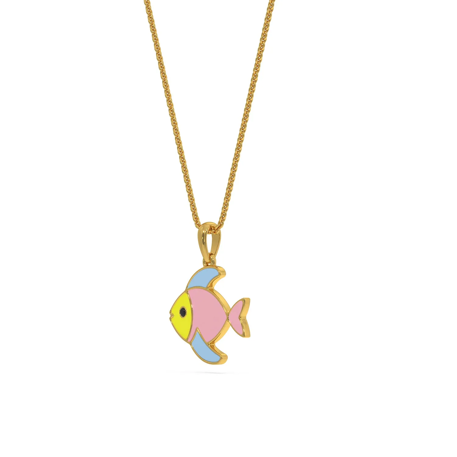 Colorful Fishy Kids Pendant