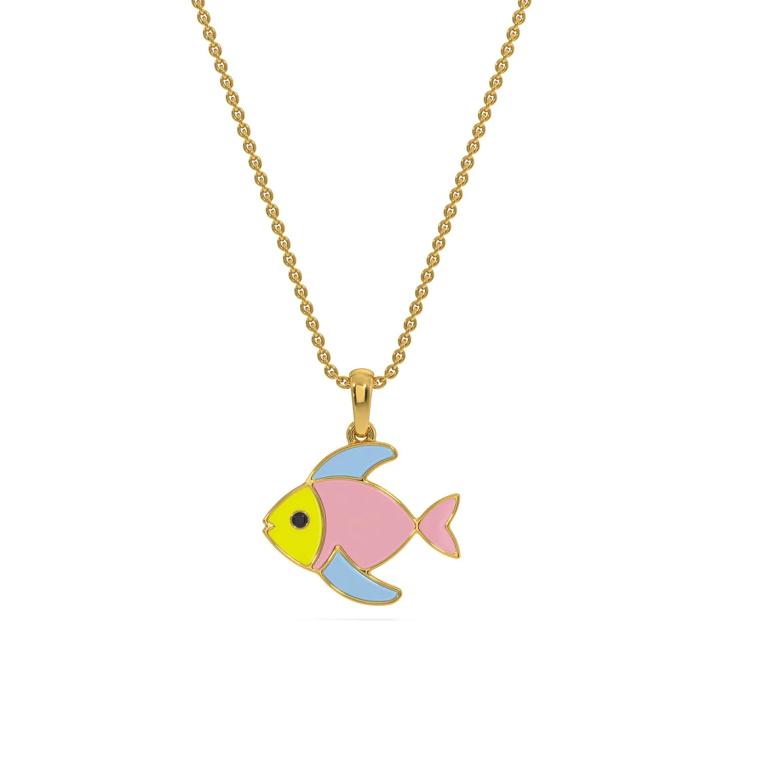 Colorful Fishy Kids Pendant