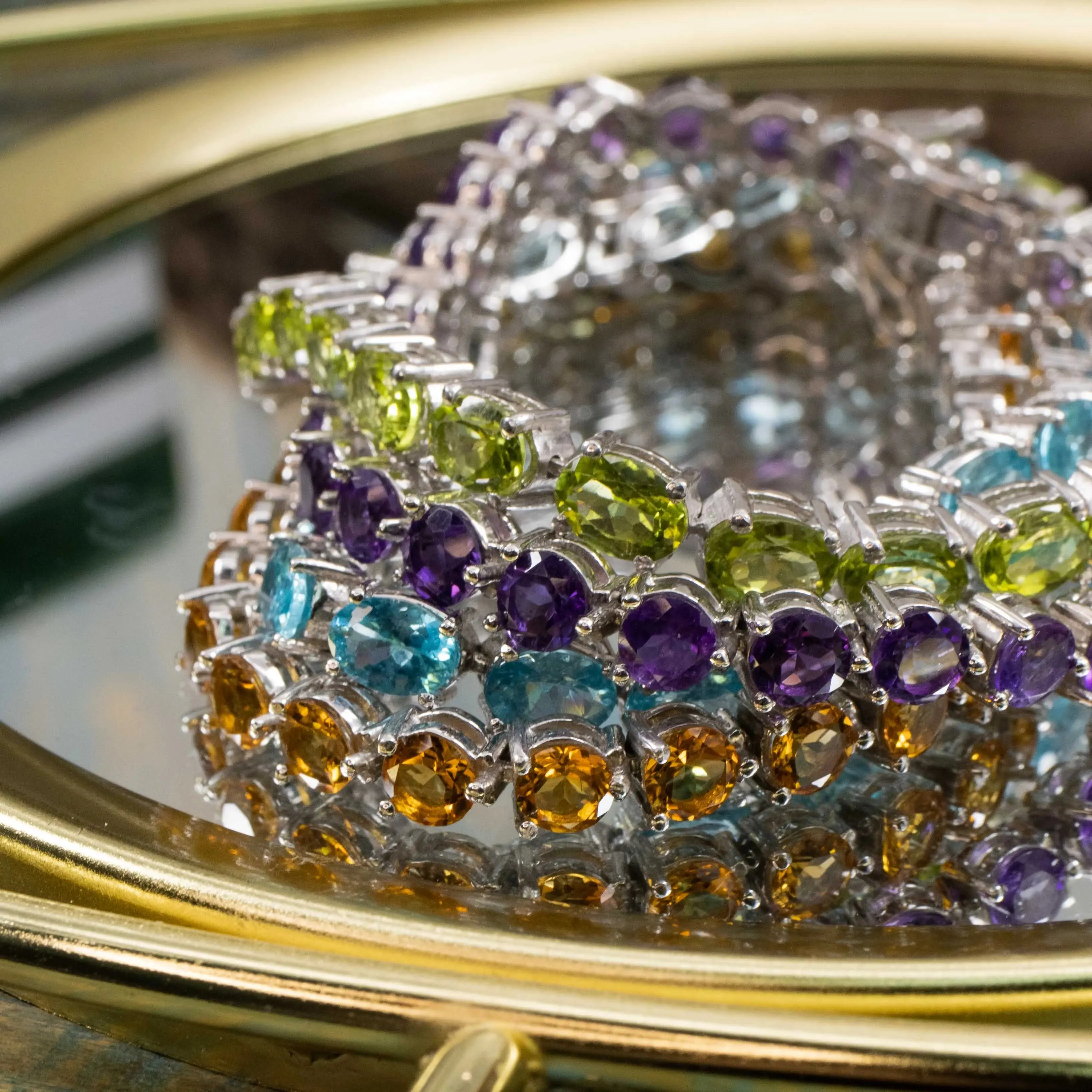 Crystal Tennis Bracelets