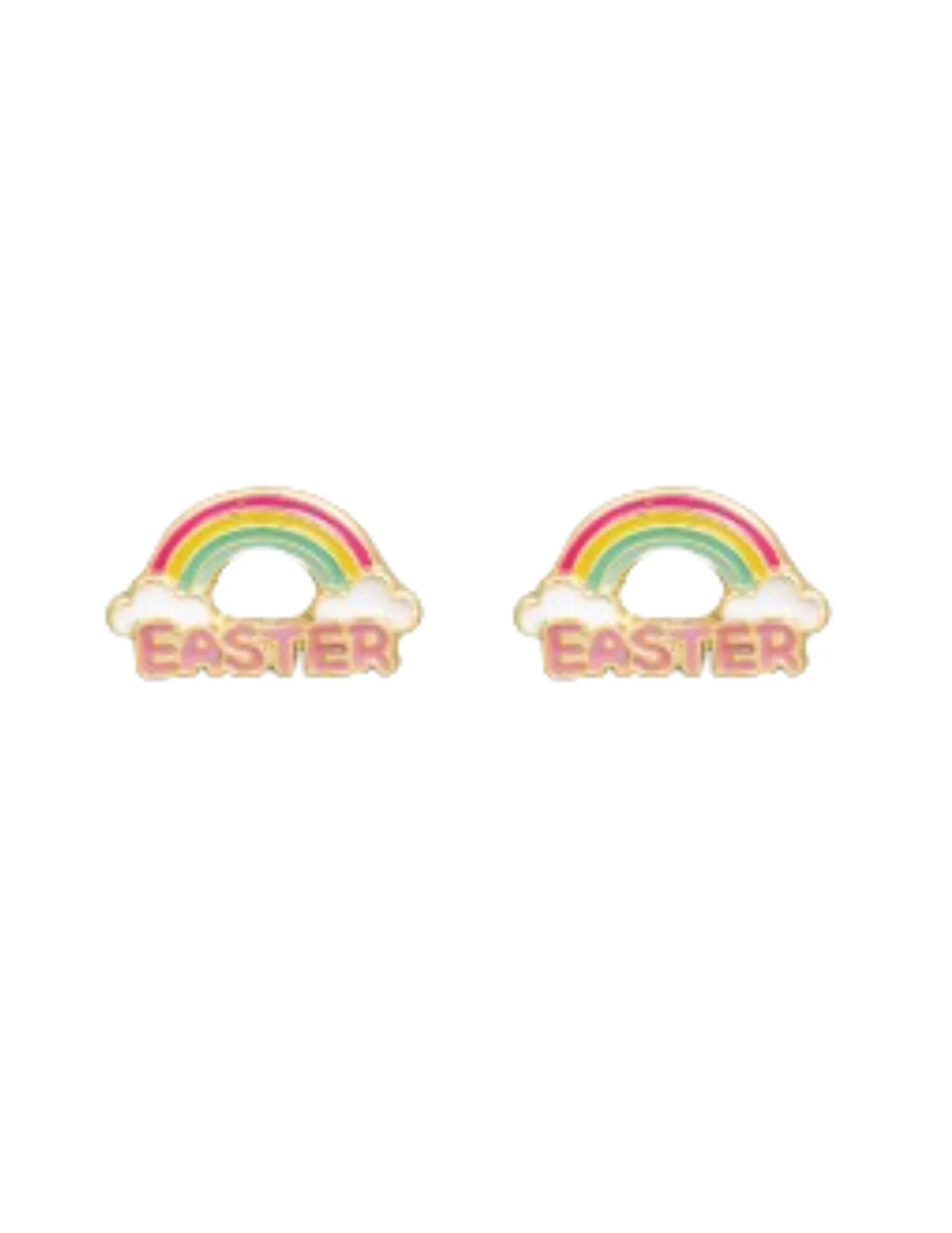 Easter Rainbow Stud Earrings