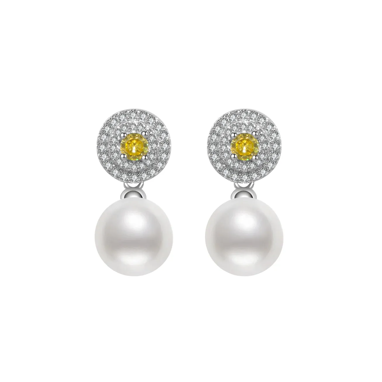 Elegant Freshwater Pearl Earrings WE00348