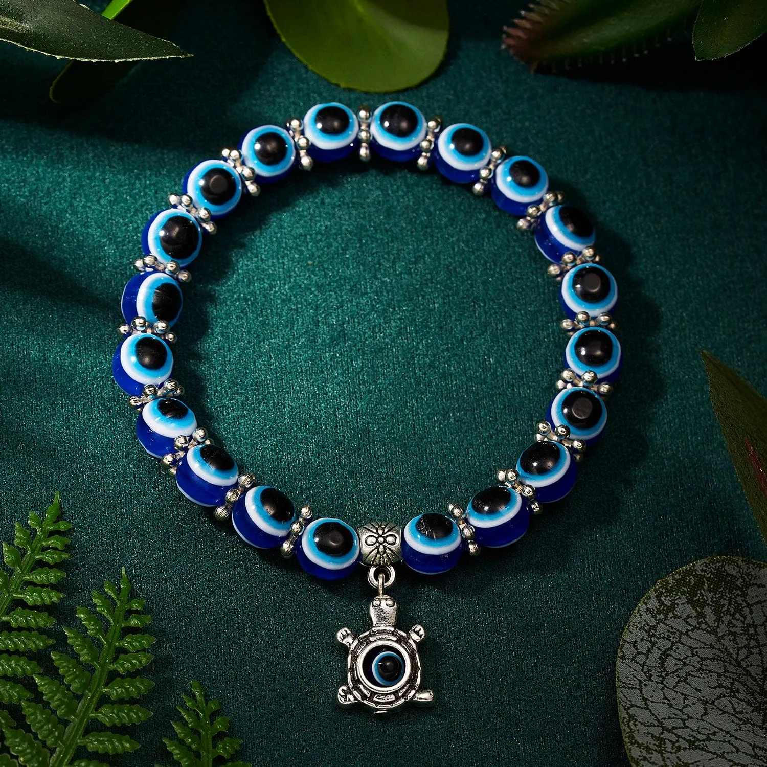 Evil Eye Handmade Beaded Bracelet