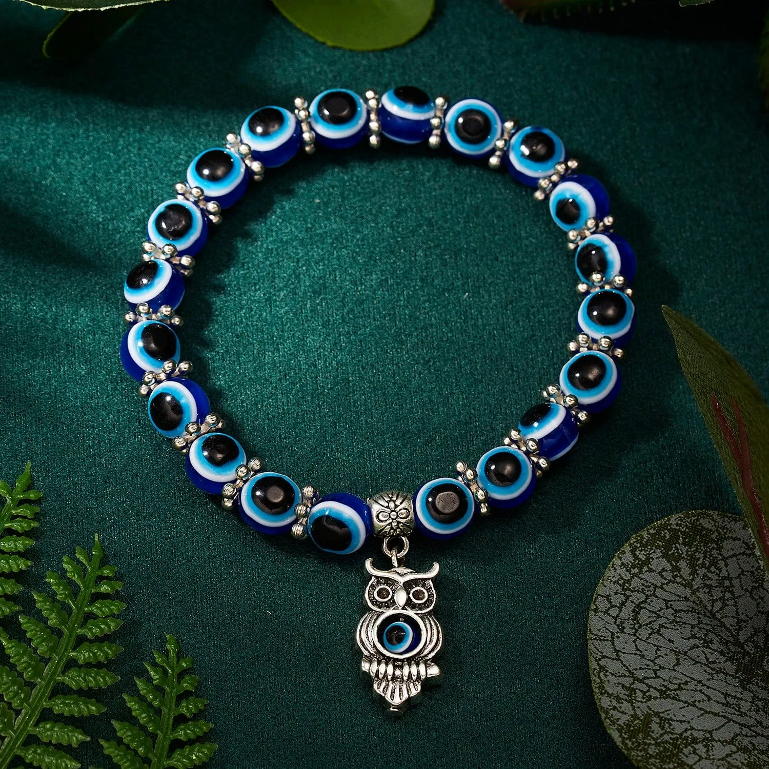 Evil Eye Handmade Beaded Bracelet