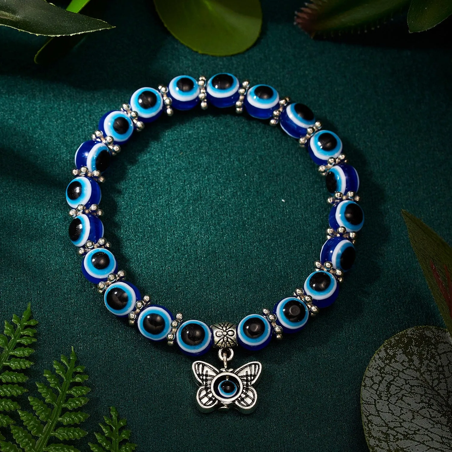 Evil Eye Handmade Beaded Bracelet