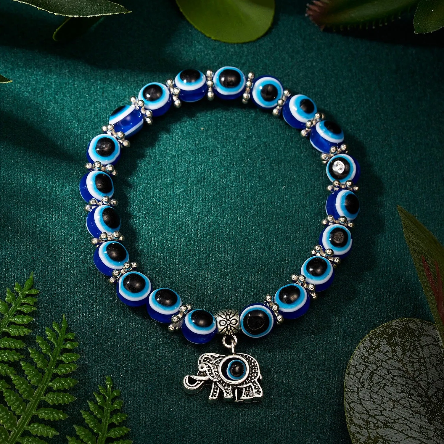 Evil Eye Handmade Beaded Bracelet