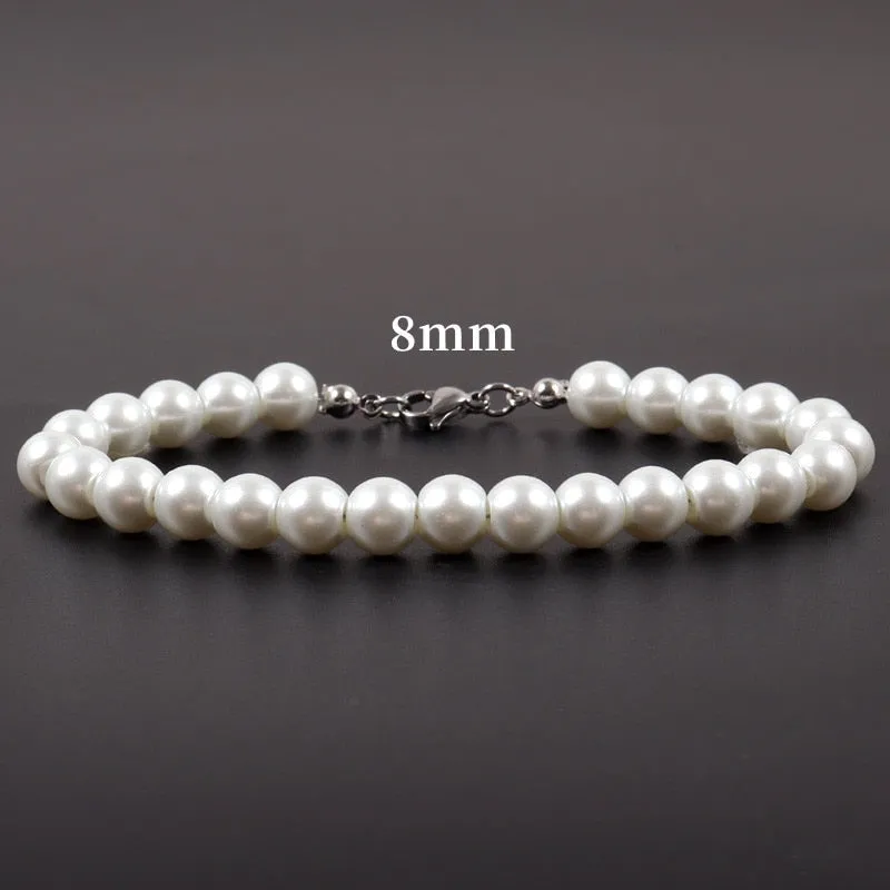 Fashion Pearl Handmade Chain Bracelet