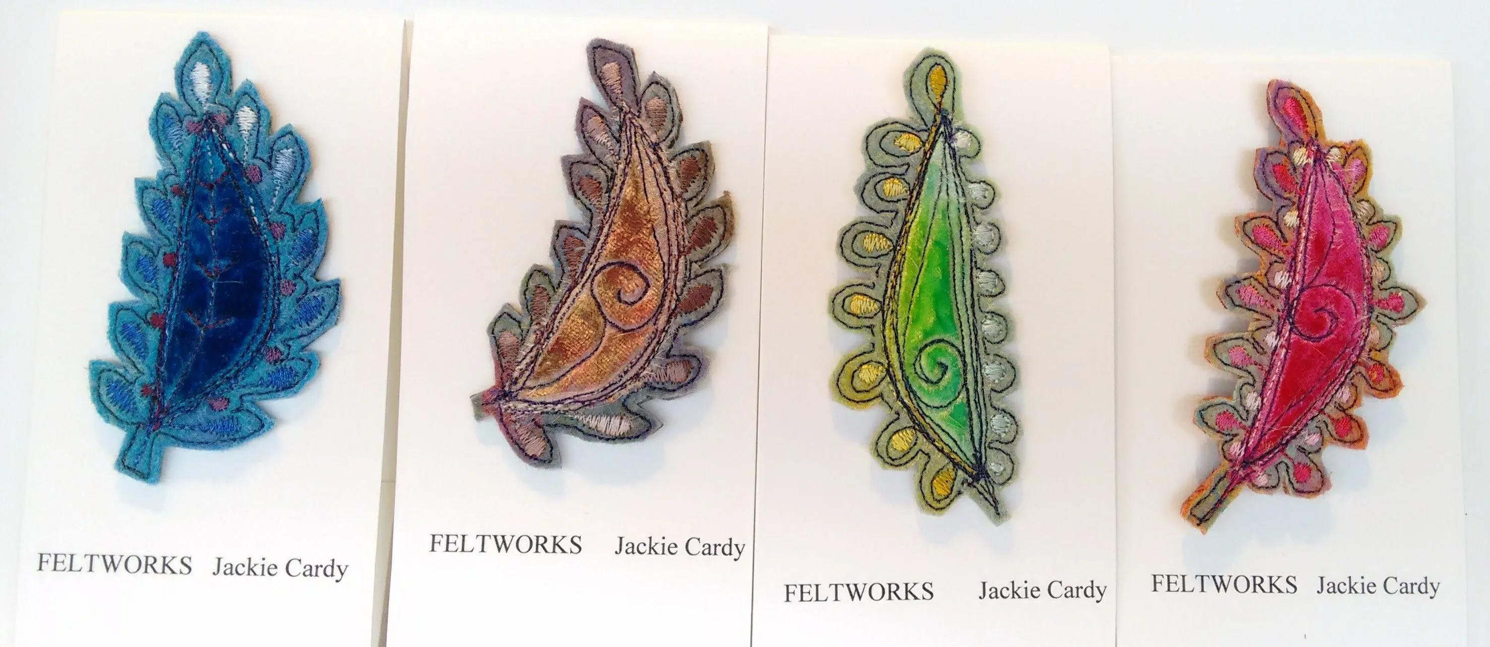 Feltworks brooch