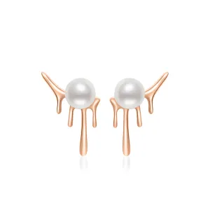 Freshwater Pearl Earrings WE00593 | FLUID