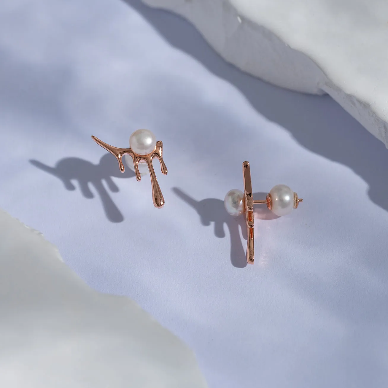 Freshwater Pearl Earrings WE00593 | FLUID