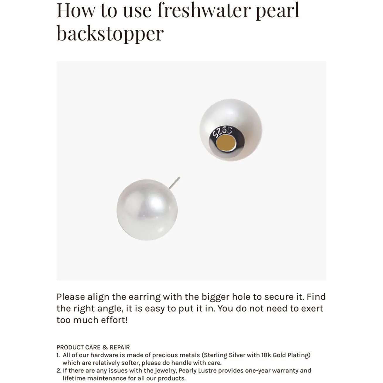 Freshwater Pearl Earrings WE00593 | FLUID