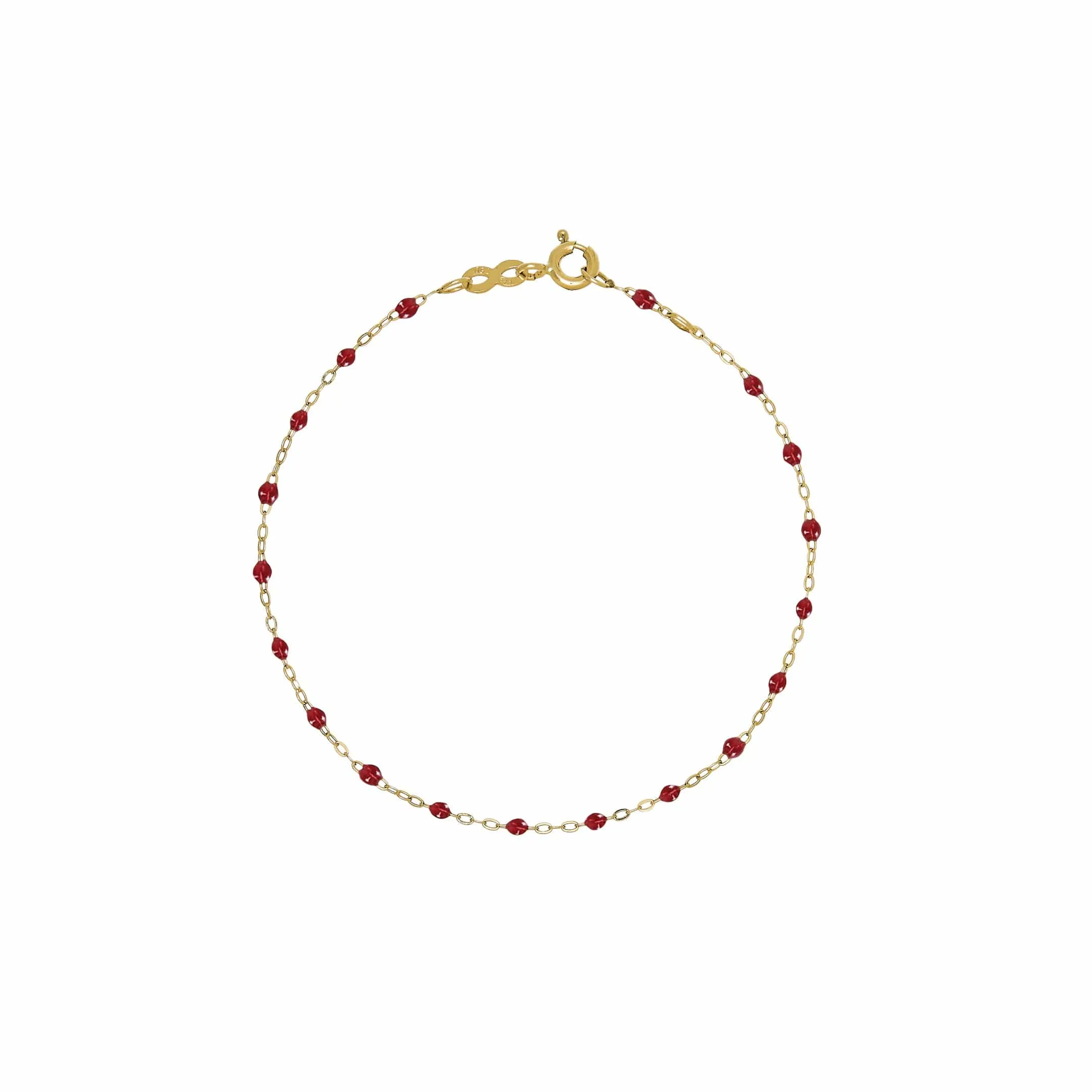 Gigi Clozeau Classic Yellow Gold Bracelet in Cherry