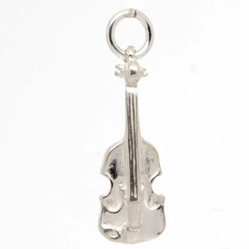 Gold Small Violin Charm