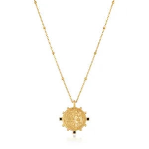 Gold Victory Goddess Necklace