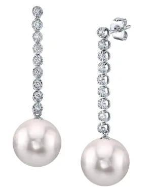 Japanese Akoya Pearl Bellatrix Earrings