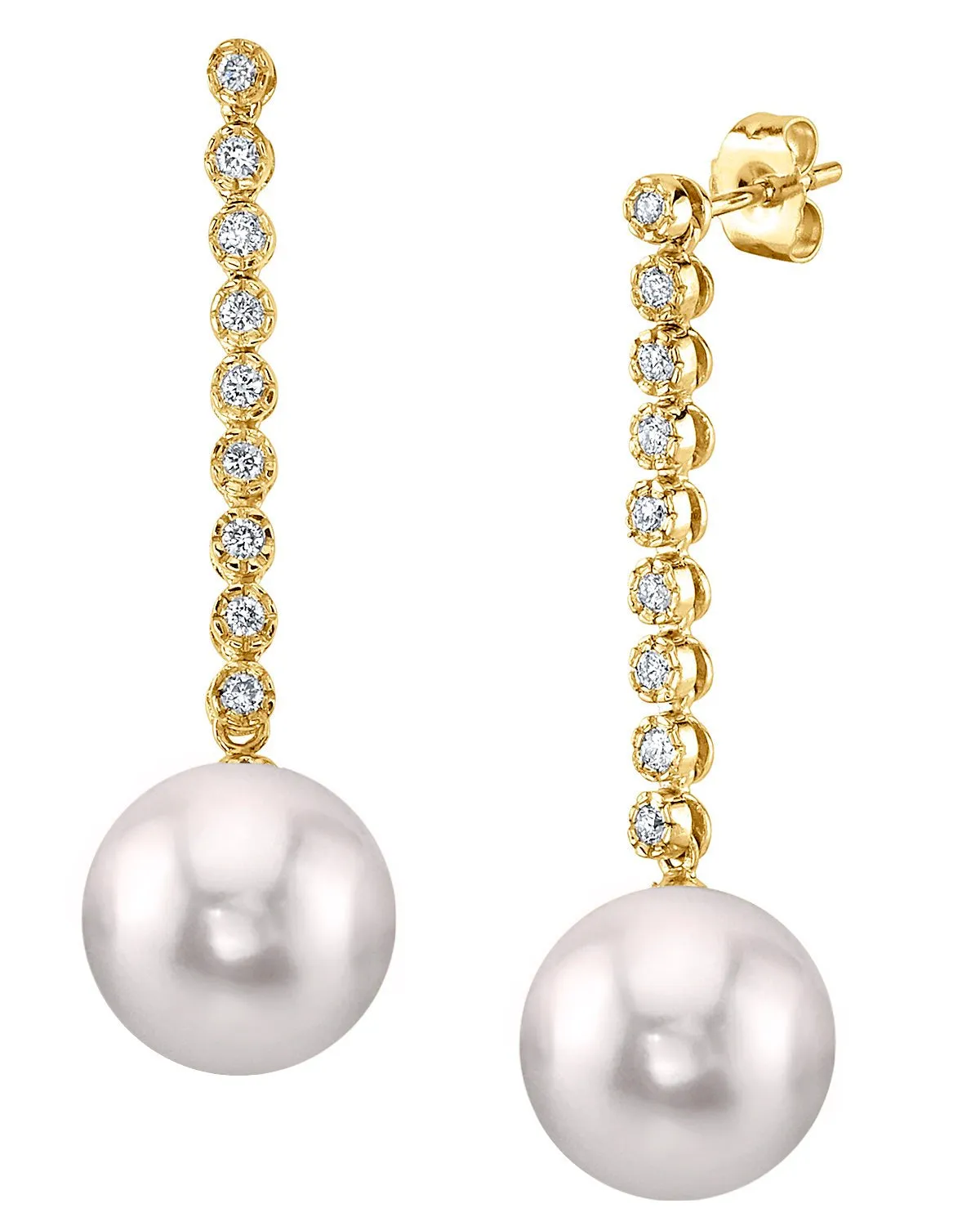 Japanese Akoya Pearl Bellatrix Earrings