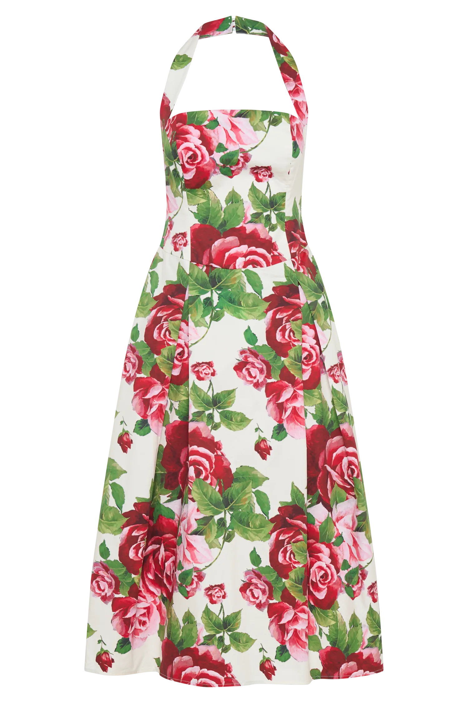 Juana Halter Midi Dress - Sonia Rose Print