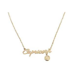 Leo Zodiac Necklace (gold)