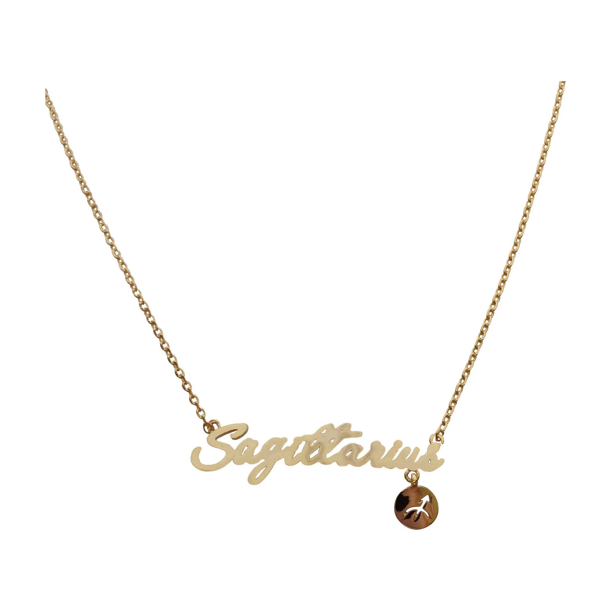 Leo Zodiac Necklace (gold)