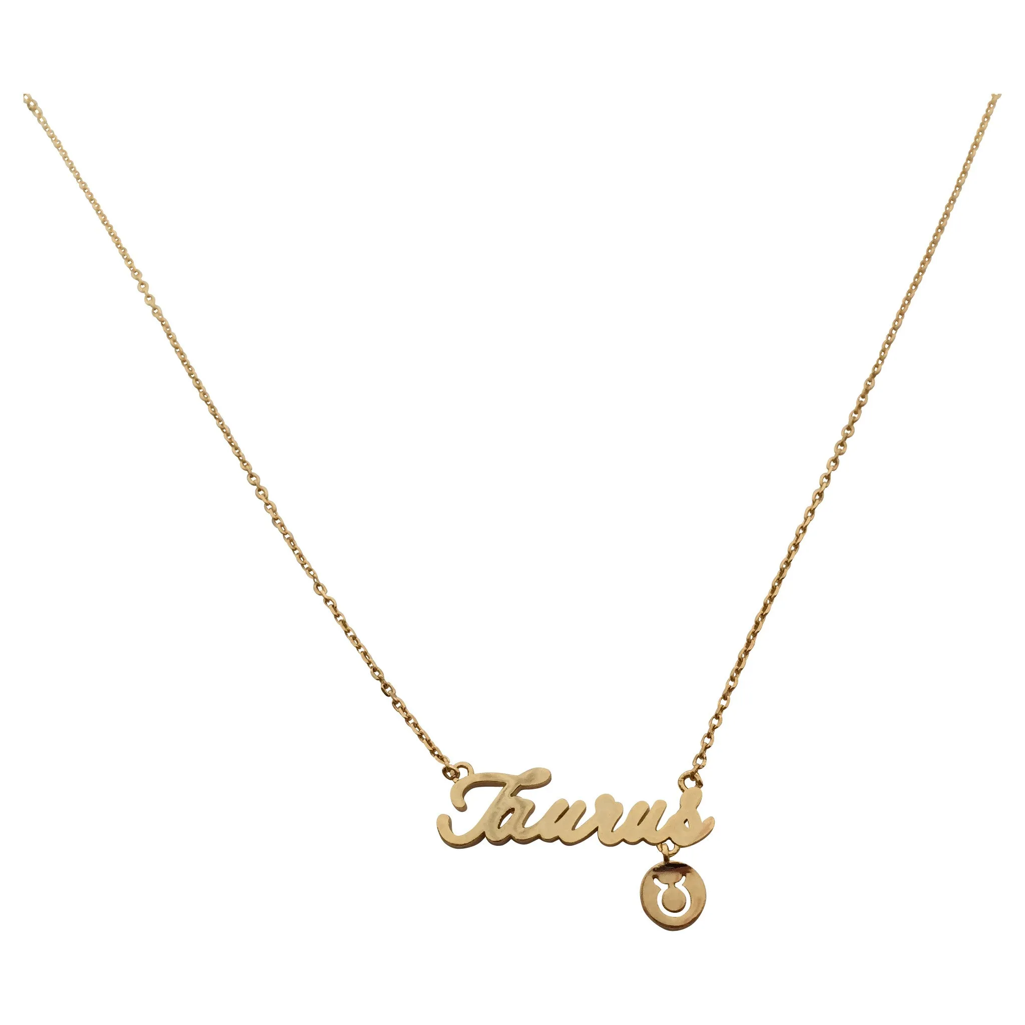 Leo Zodiac Necklace (gold)