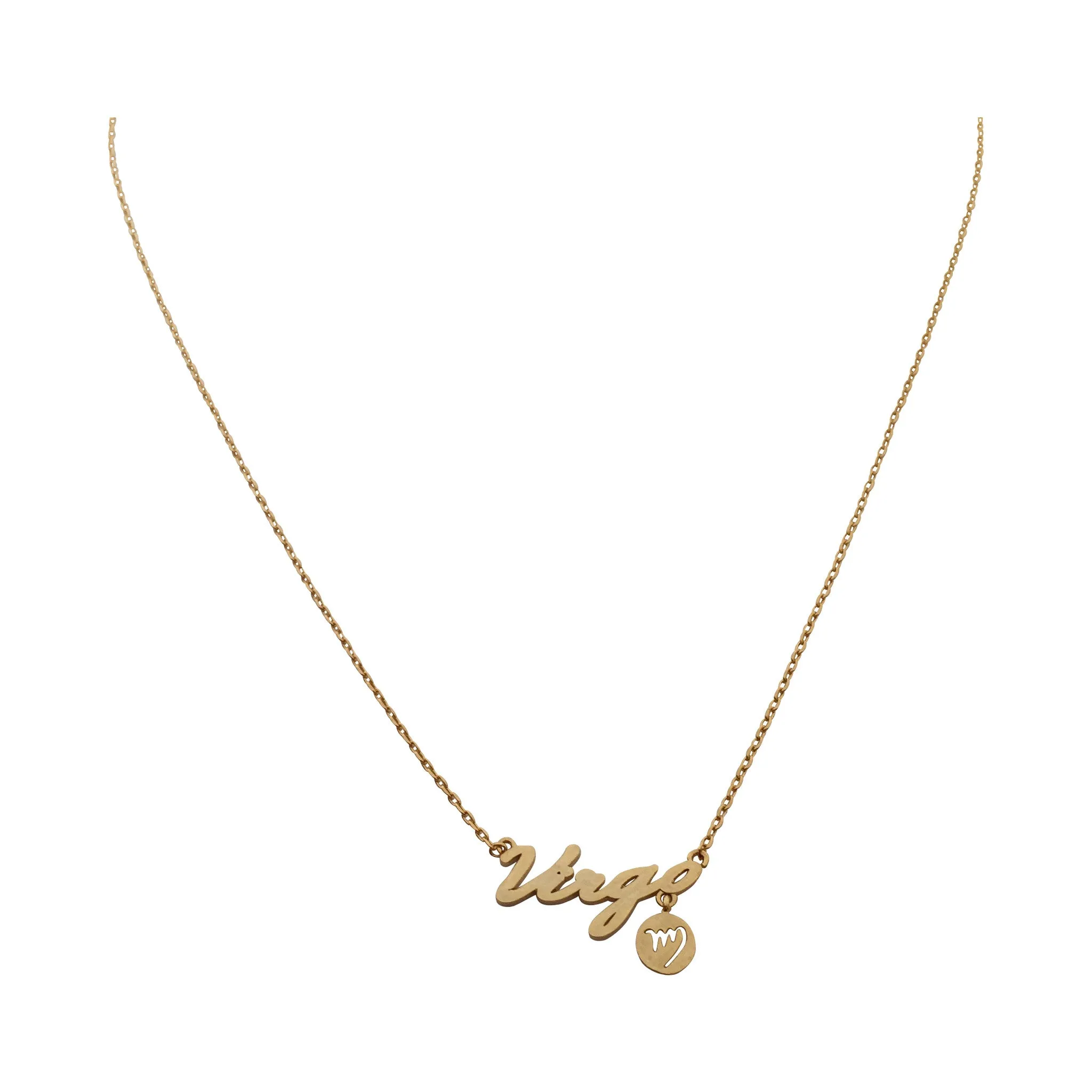 Leo Zodiac Necklace (gold)