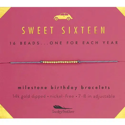 Milestone Birthday Bracelets