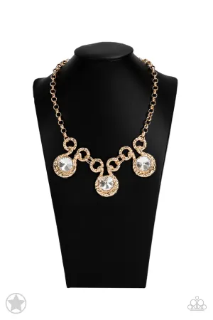 Necklaces Hypnotized - Gold Blockbuster