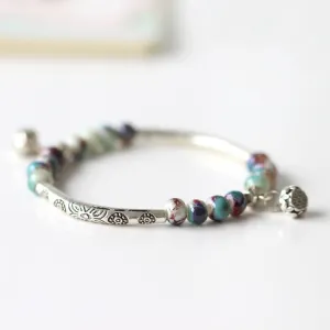 Original Handmade Ceramic Small Bracelet Bracelet Women