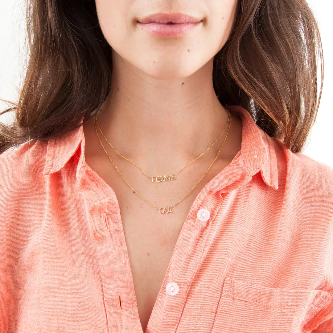 OUI Necklace