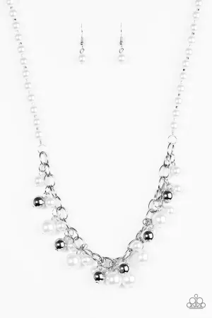 Paparazzi Necklace ~ Classically Celebrity - White