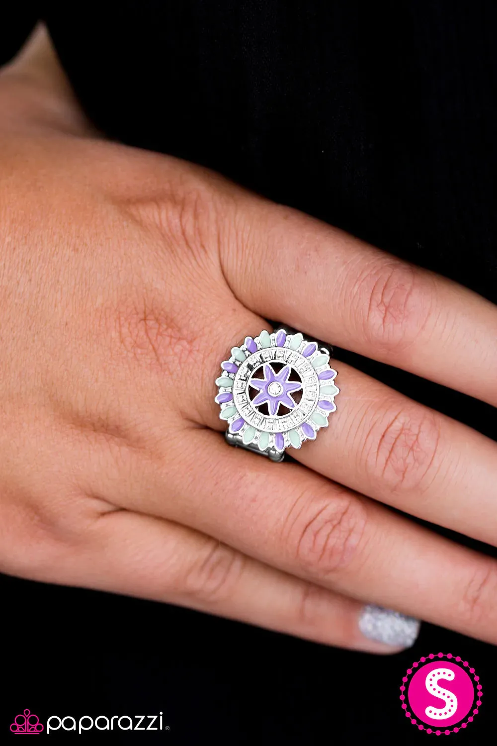 Paparazzi Ring ~ Summer Spree - Purple