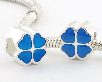 Pendant - Blue Shamrock