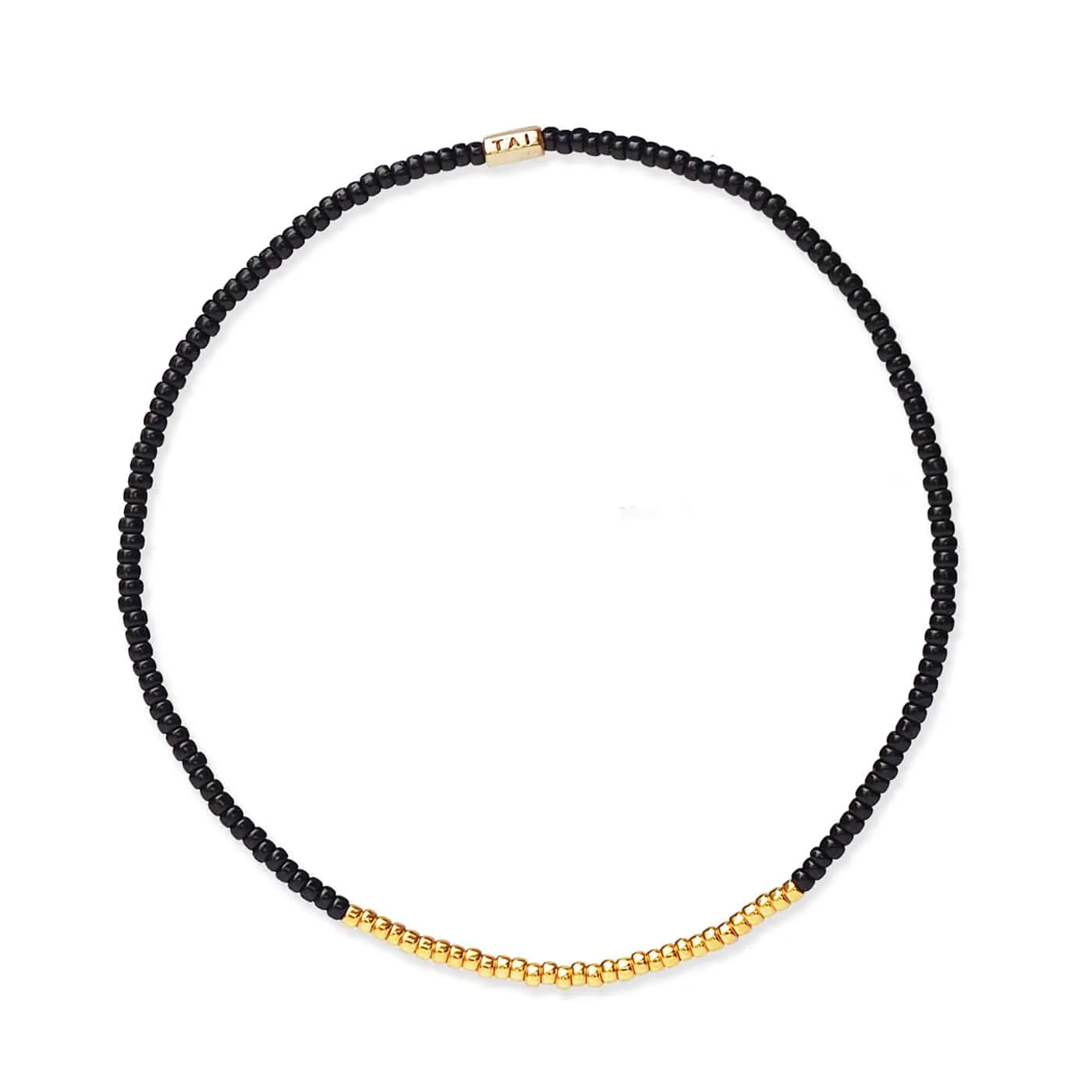 Praew Bracelet Beaded With Gold Accents