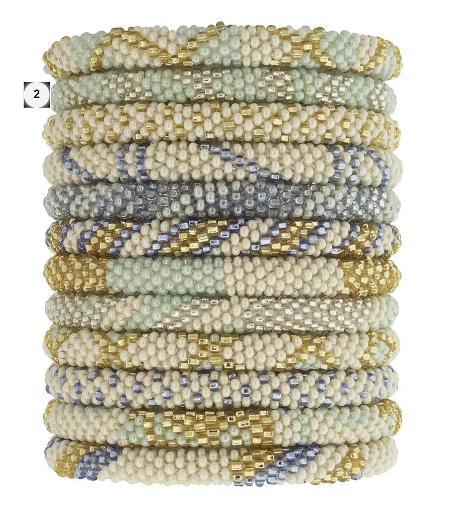 Roll-On Beaded Bracelets - Capri Coast