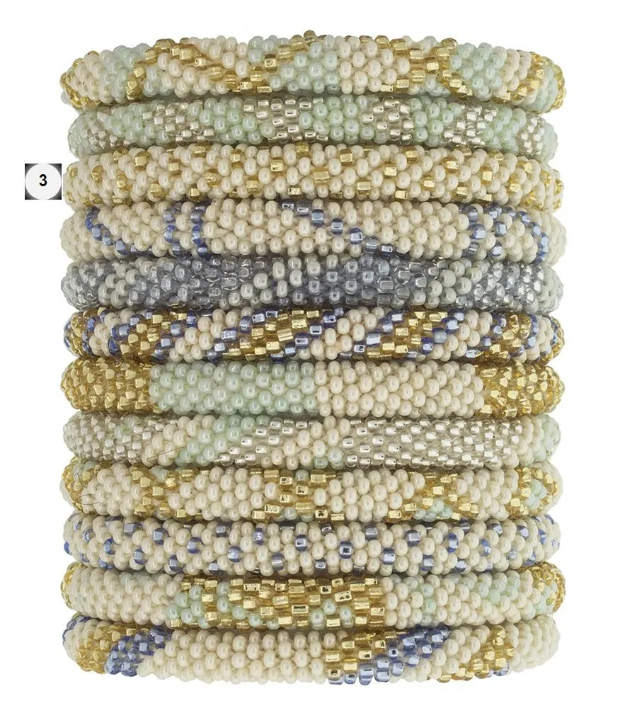 Roll-On Beaded Bracelets - Capri Coast