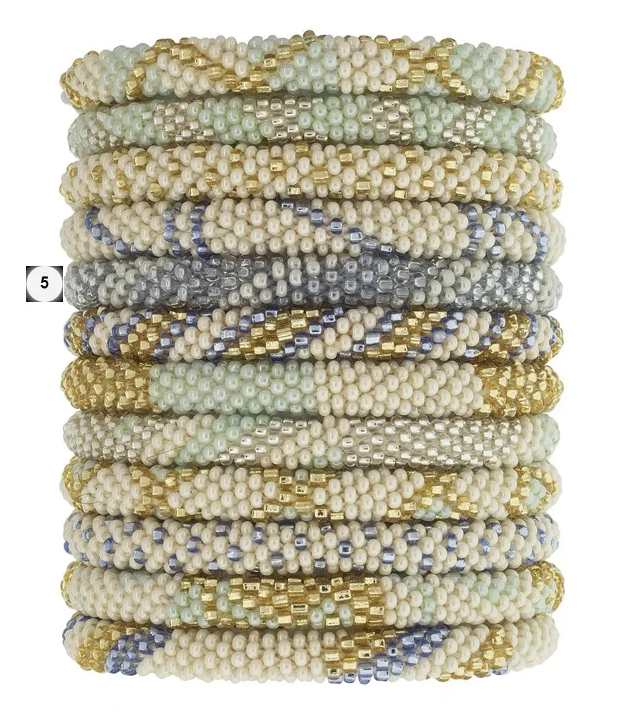 Roll-On Beaded Bracelets - Capri Coast