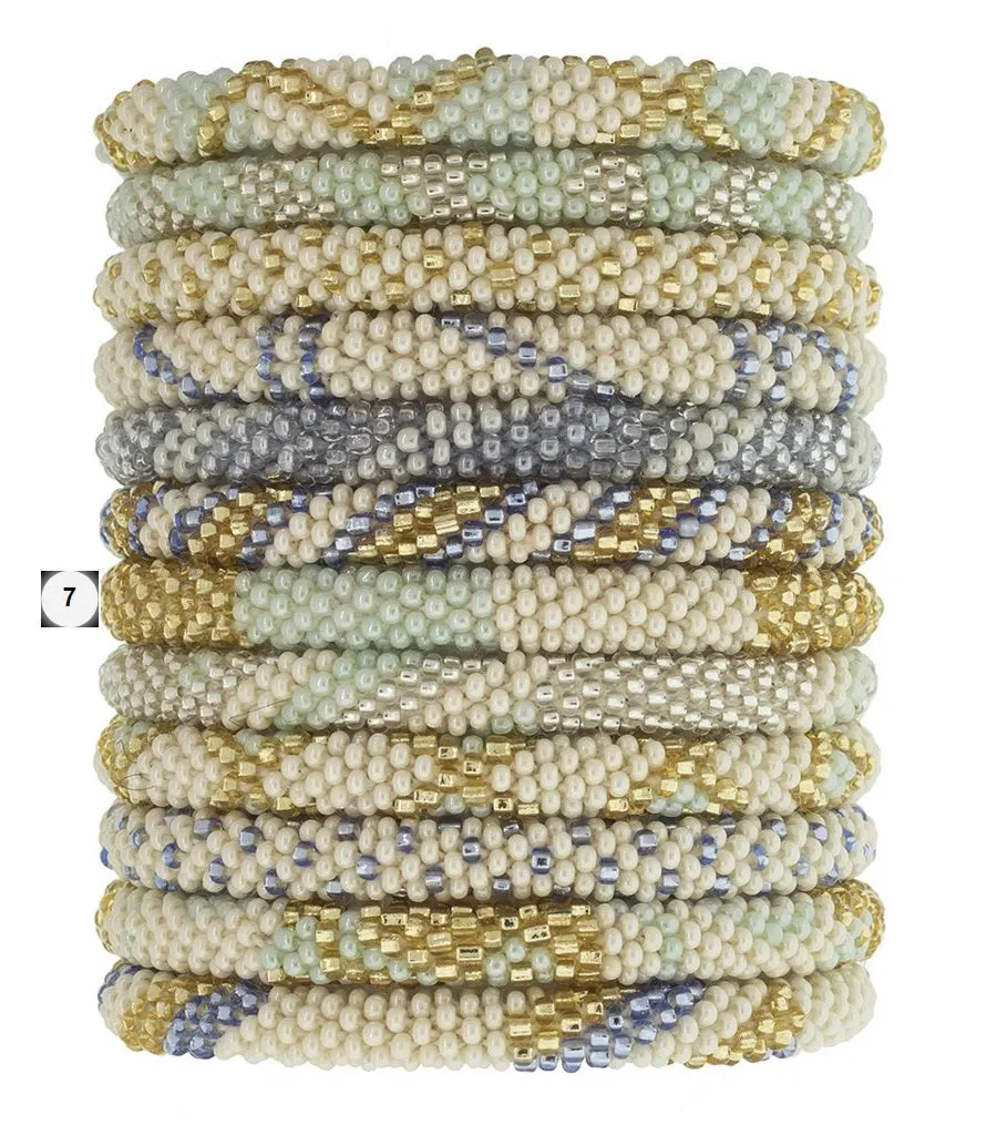 Roll-On Beaded Bracelets - Capri Coast