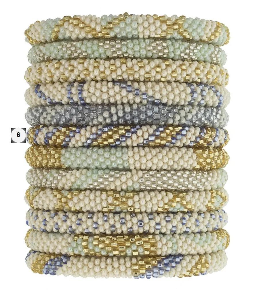 Roll-On Beaded Bracelets - Capri Coast