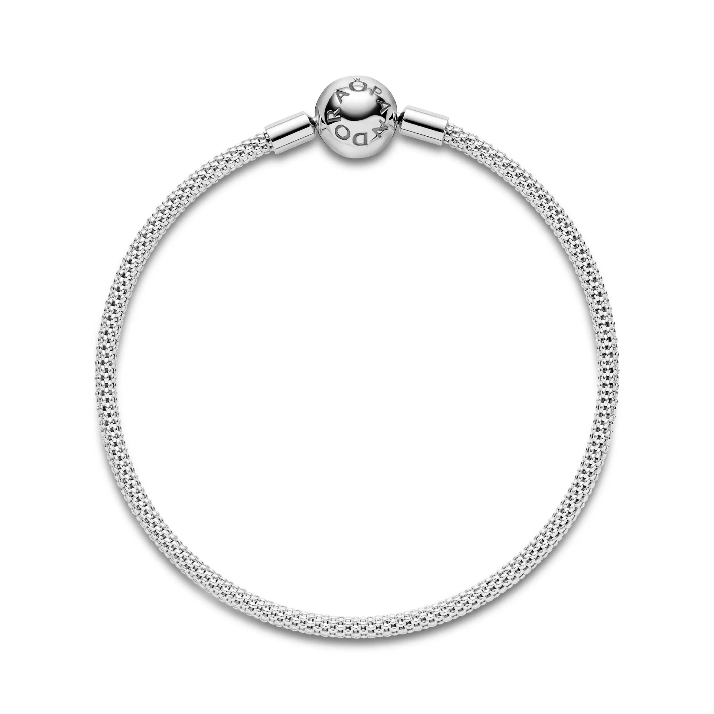 Silver mesh bracelet