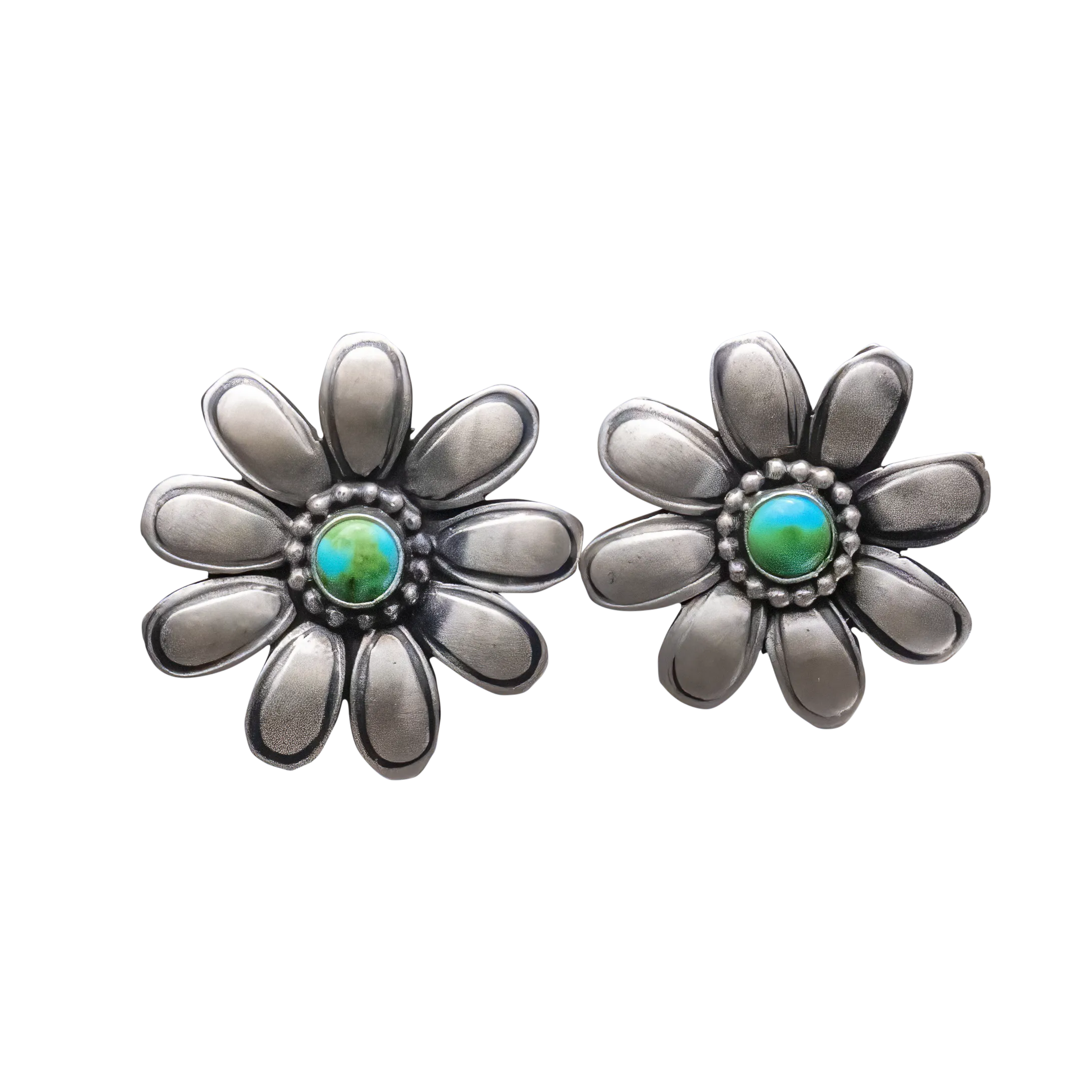 Sonoran Turquoise Flower Earrings | Paul Livingston