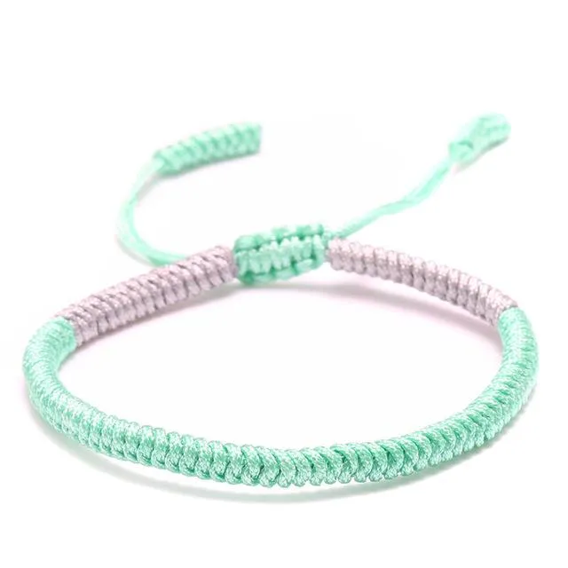 Tibetan Rope Handmade Lucky Knot Bracelet