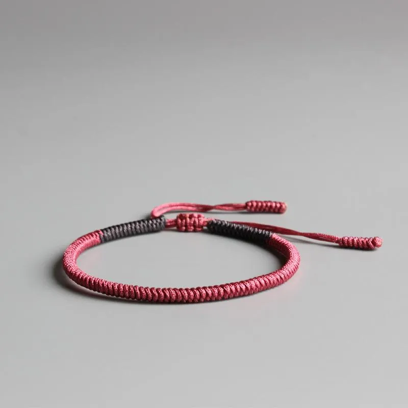 Tibetan Rope Handmade Lucky Knot Bracelet